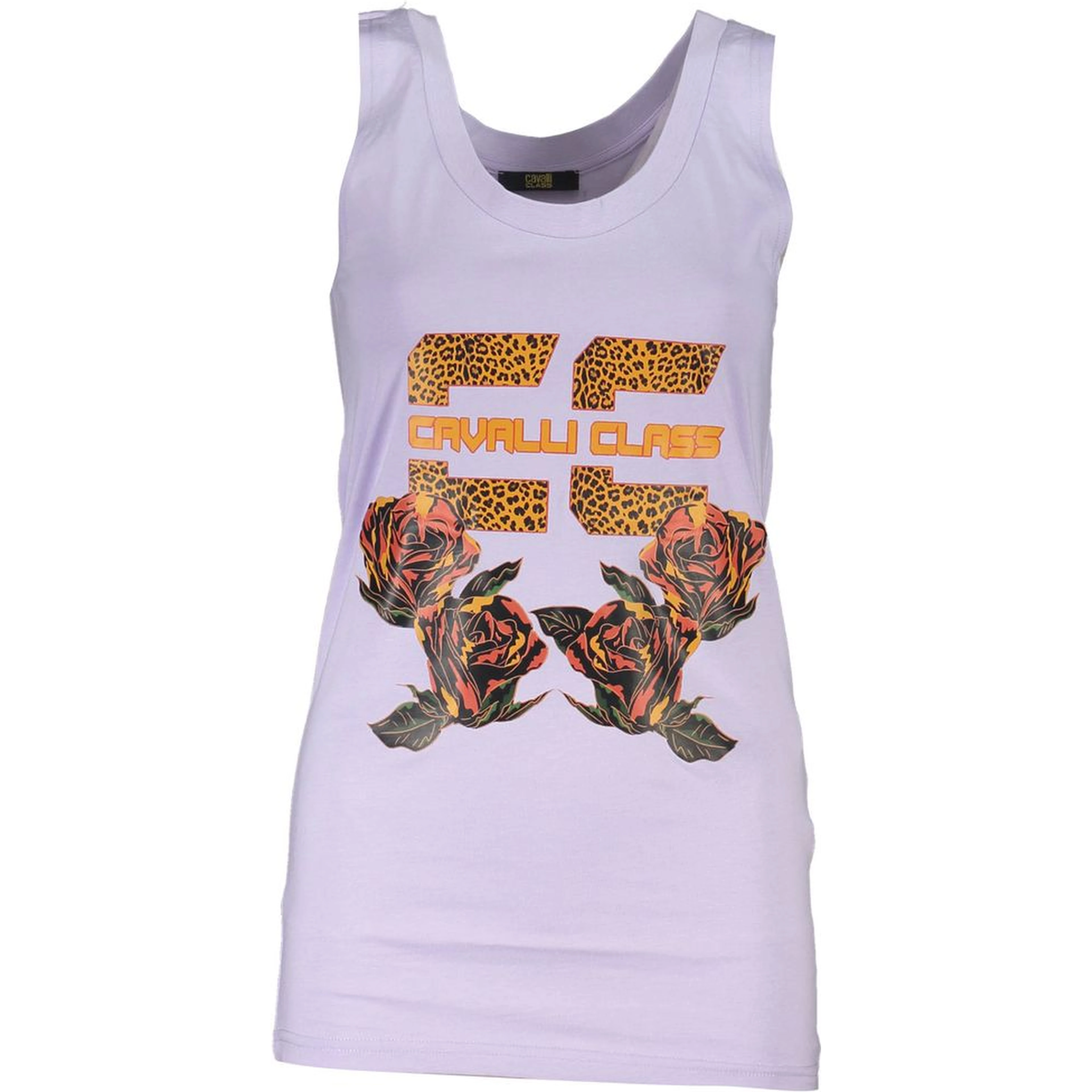 Purple Cotton Tank Top