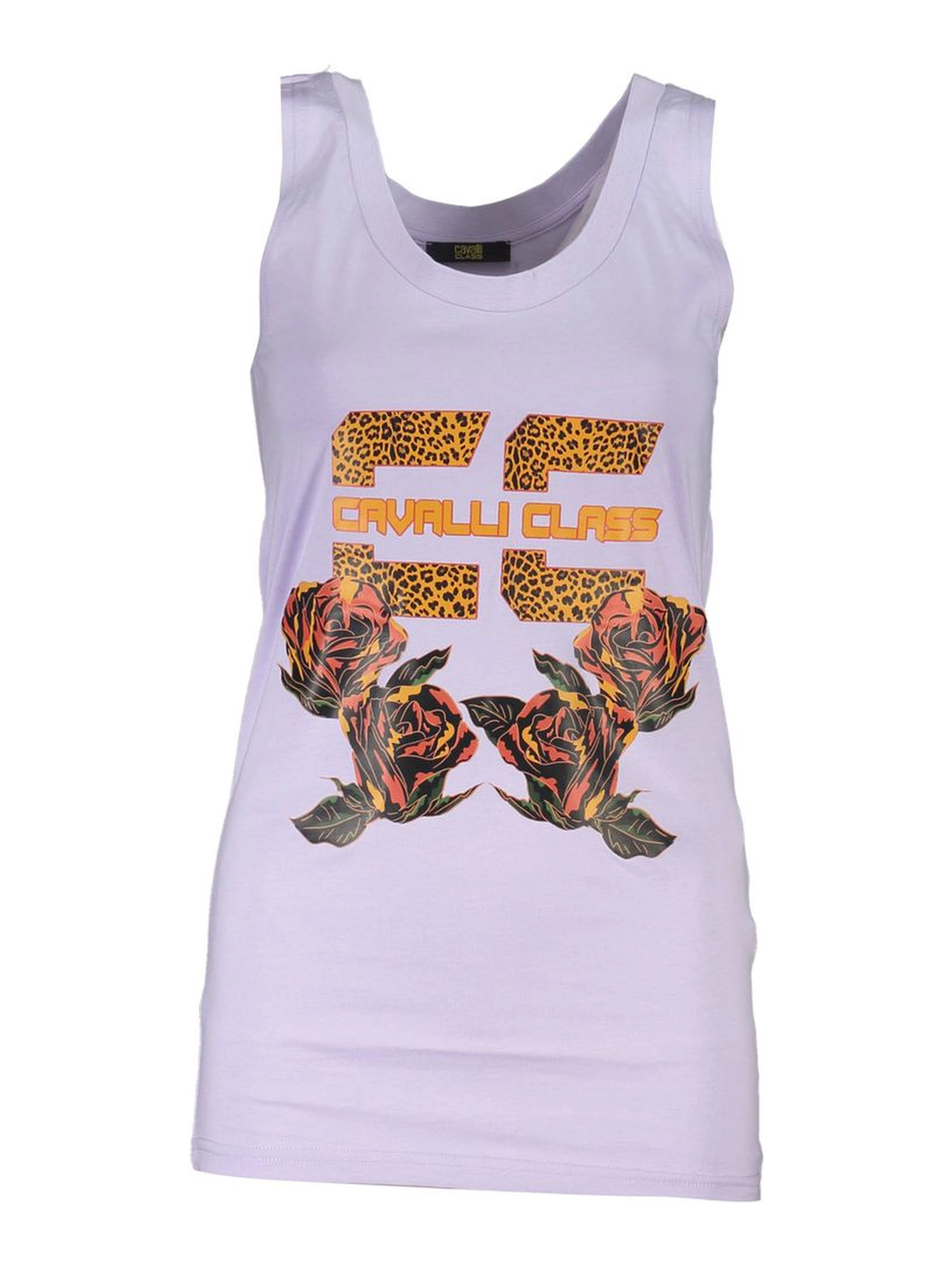 Purple Cotton Tank Top