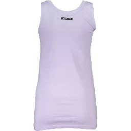 Purple Cotton Tank Top