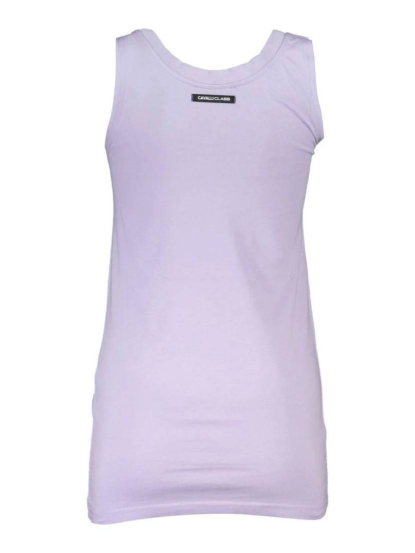 Purple Cotton Tank Top