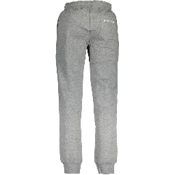 Gray Cotton Men's Sweatpants