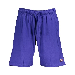 Blue Cotton Pant