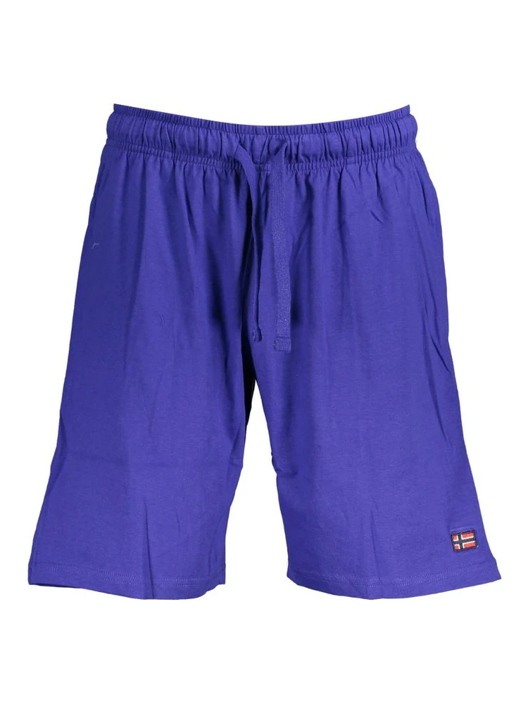 Blue Cotton Pant