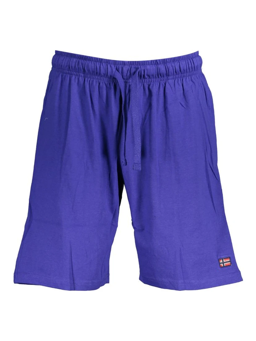Blue Cotton Pant