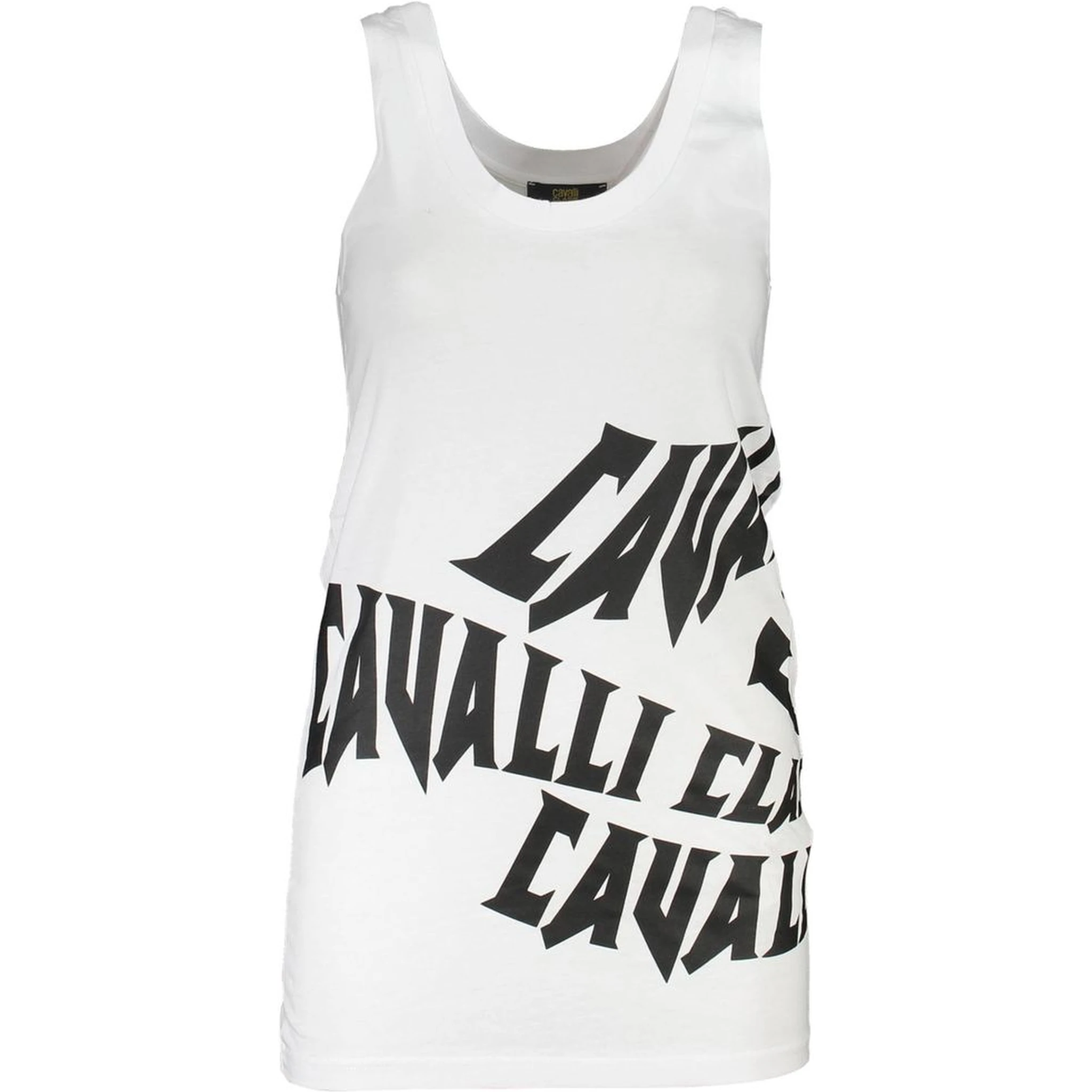 White Cotton Women Tank Top