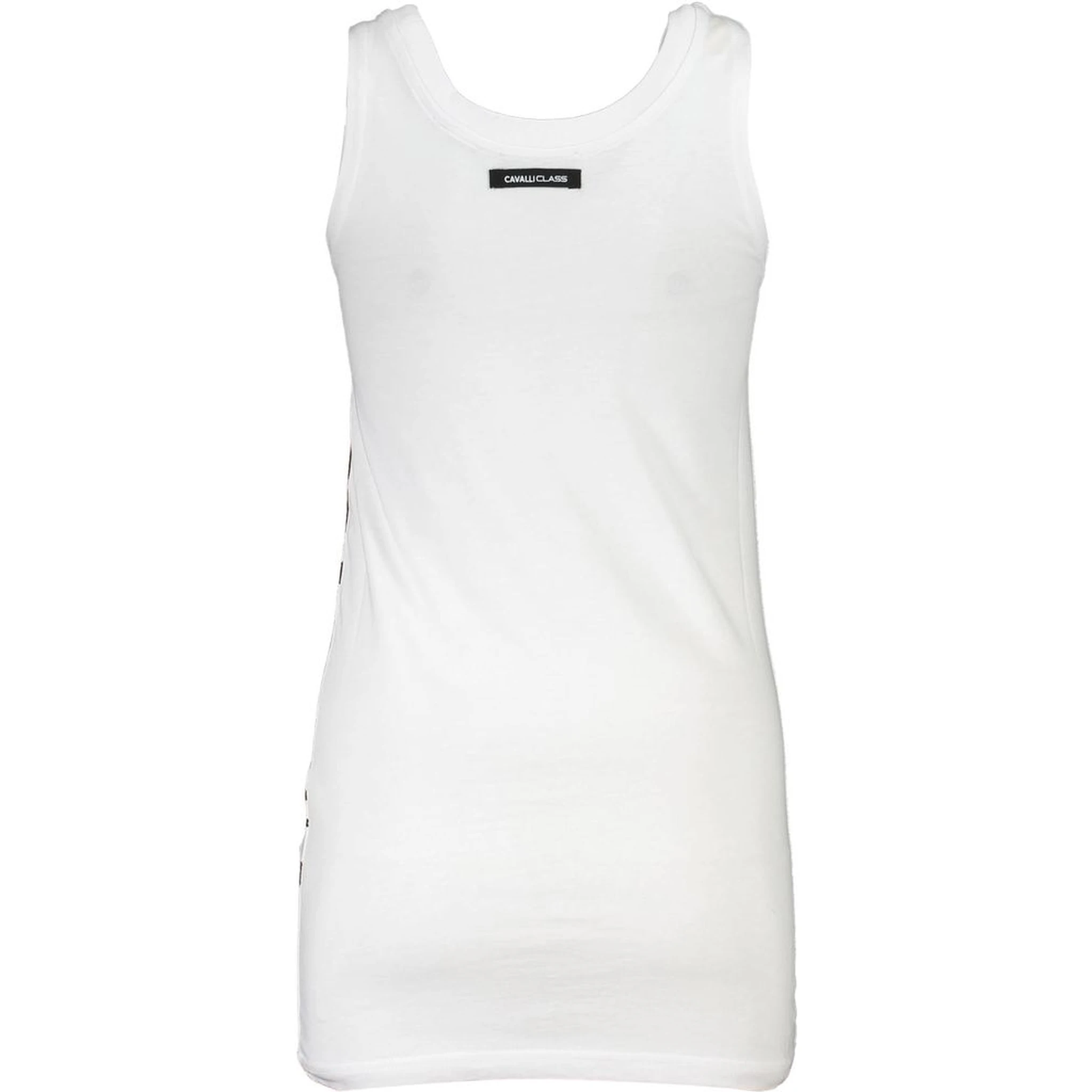 White Cotton Women Tank Top