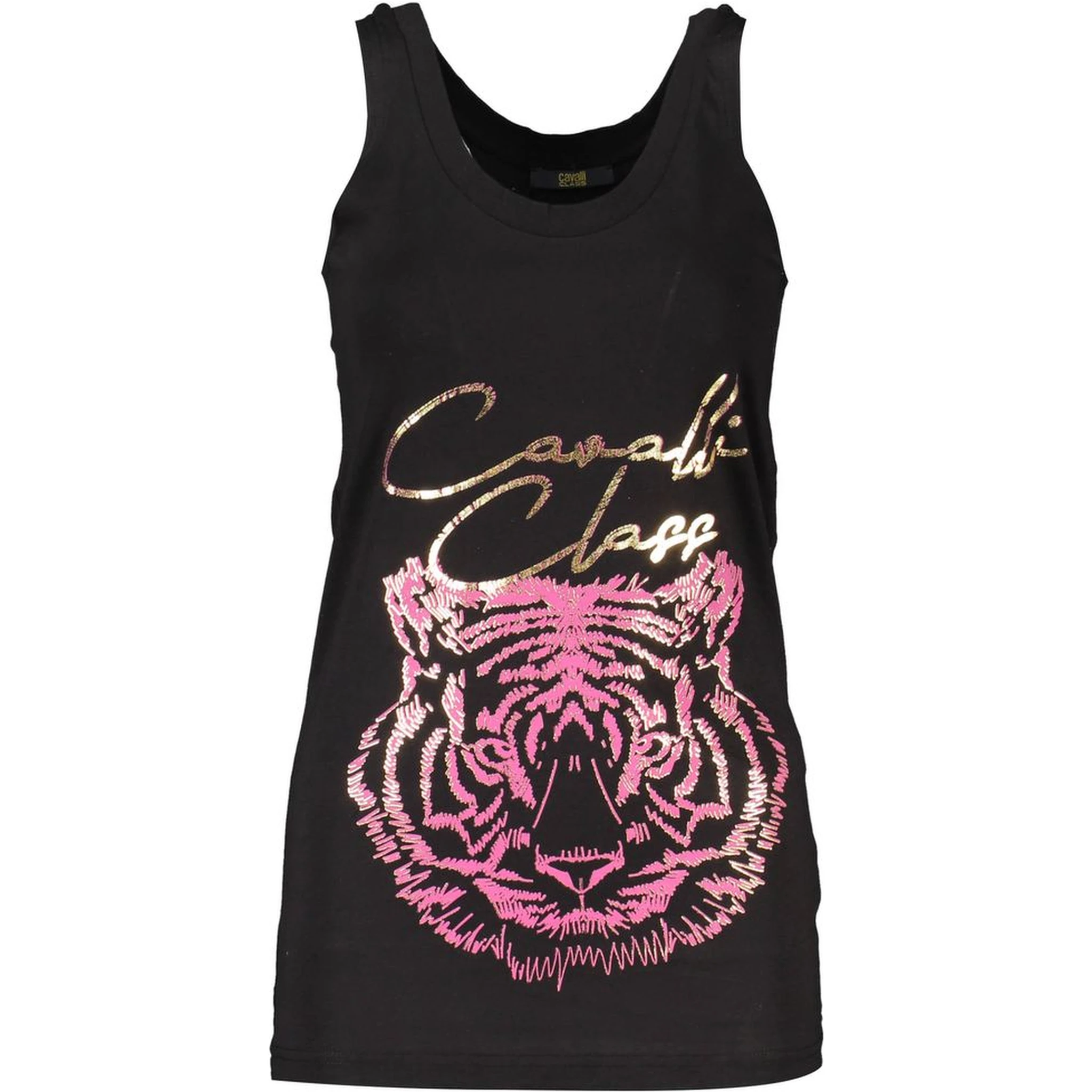 قميص داخلي أسود من القطن