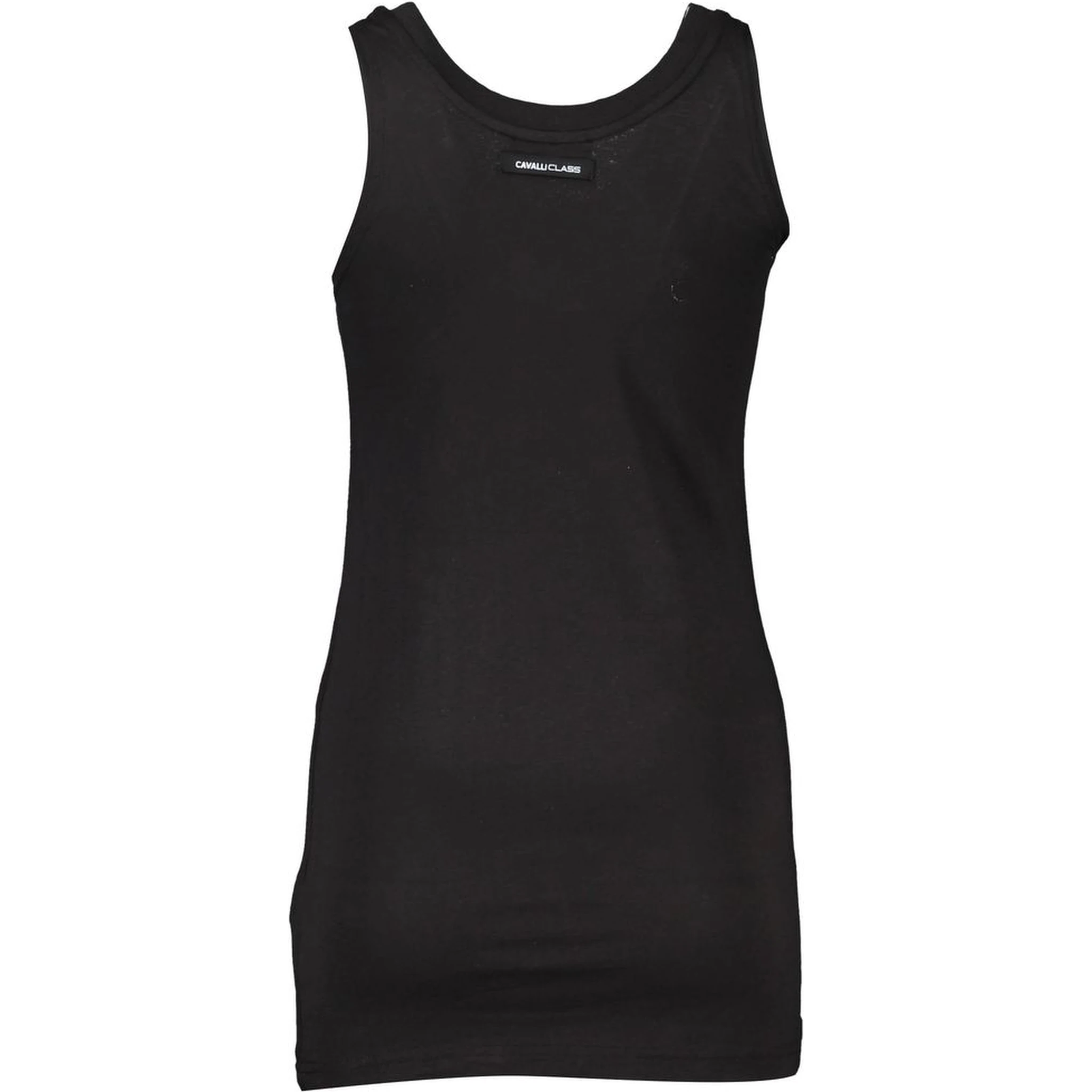 قميص داخلي أسود من القطن