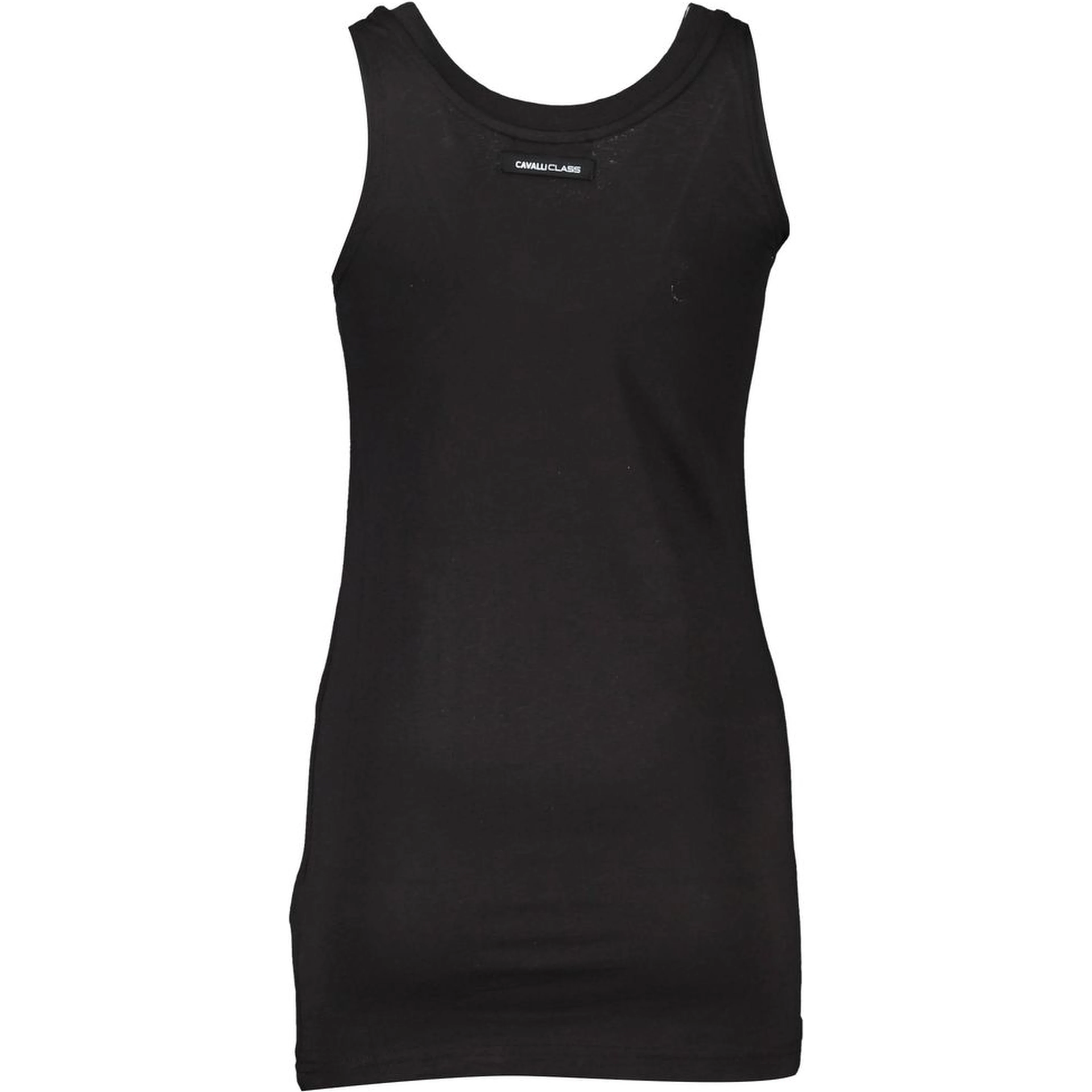 Black Cotton Tank Top