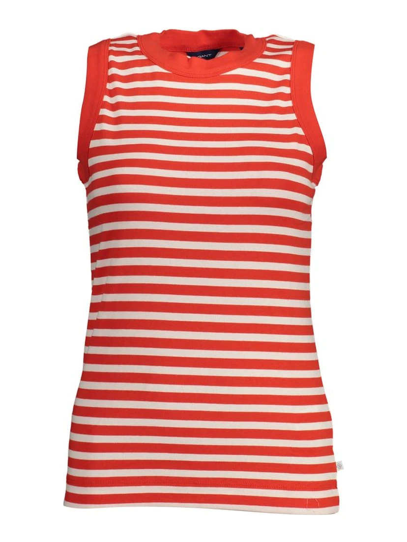 Red Cotton Tank Top