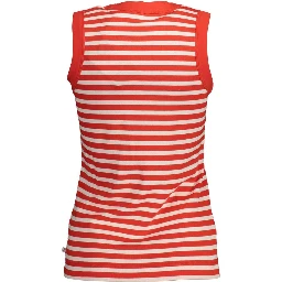 Red Cotton Tank Top