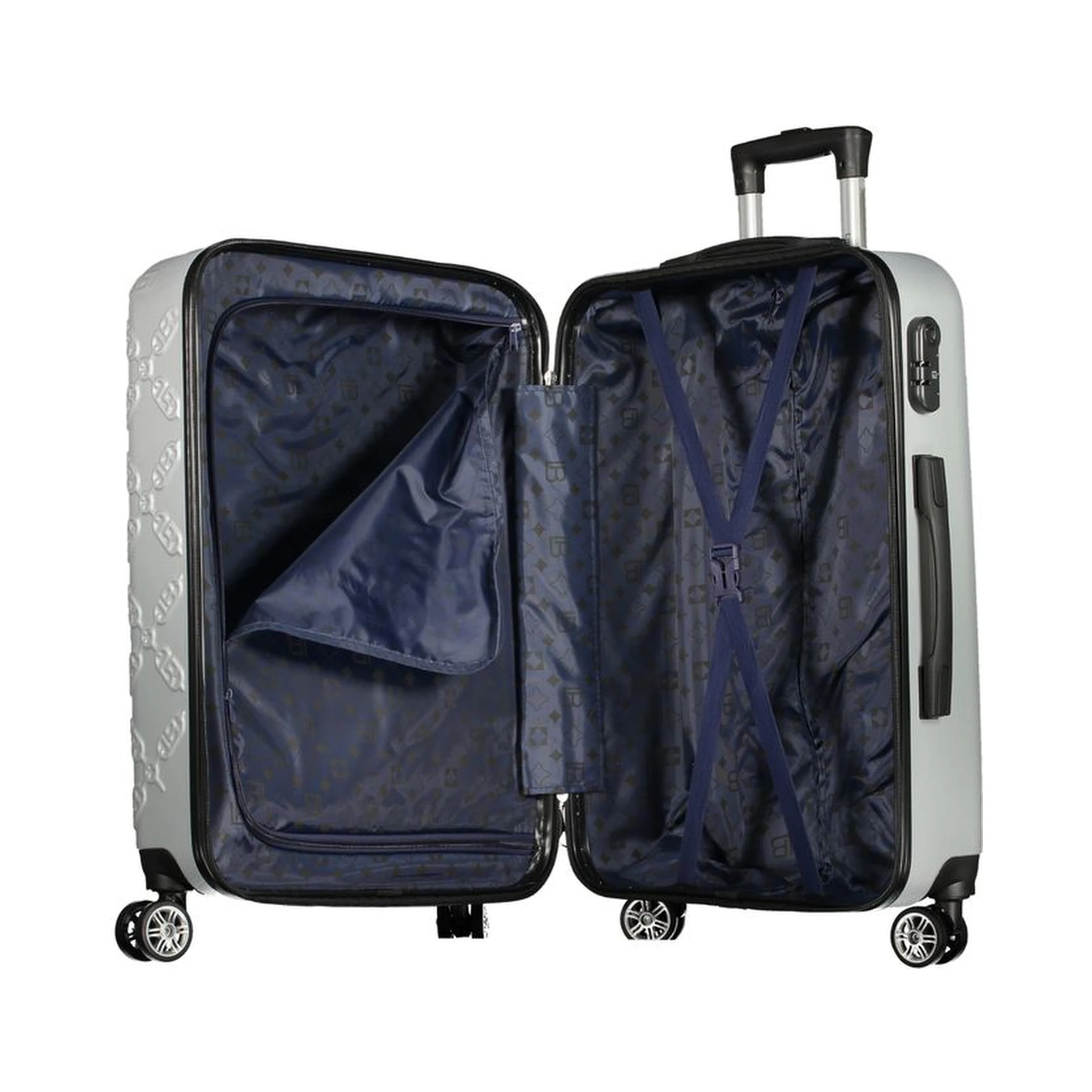 Gray Polyethylene Luggage And Travel