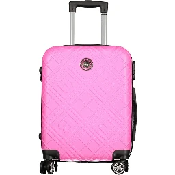 Pink Polyethylene Luggage And Travel