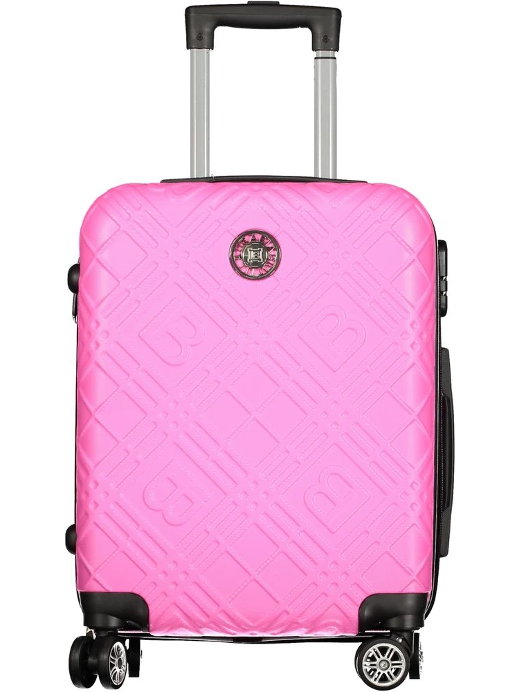 Pink Polyethylene Luggage And Travel