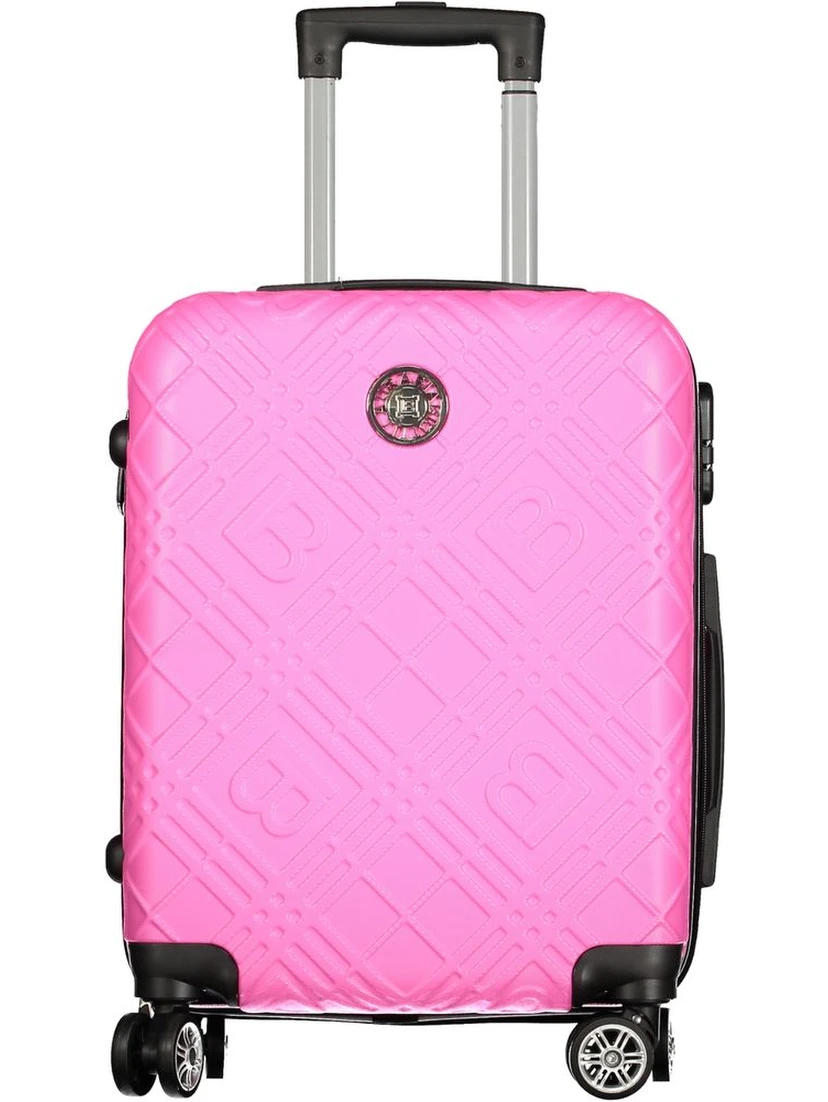 Pink Polyethylene Luggage And Travel