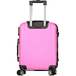 Pink Polyethylene Luggage And Travel