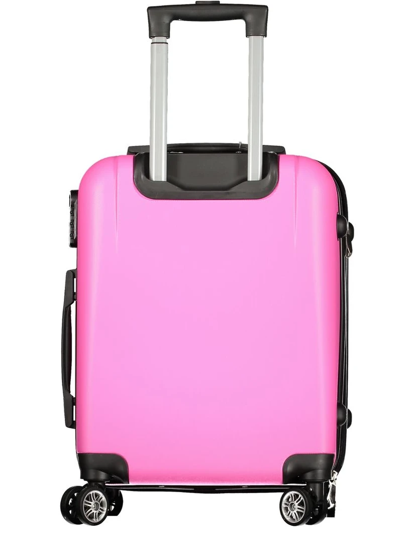 Pink Polyethylene Luggage And Travel