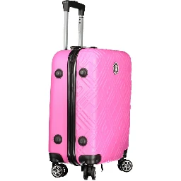 Pink Polyethylene Luggage And Travel