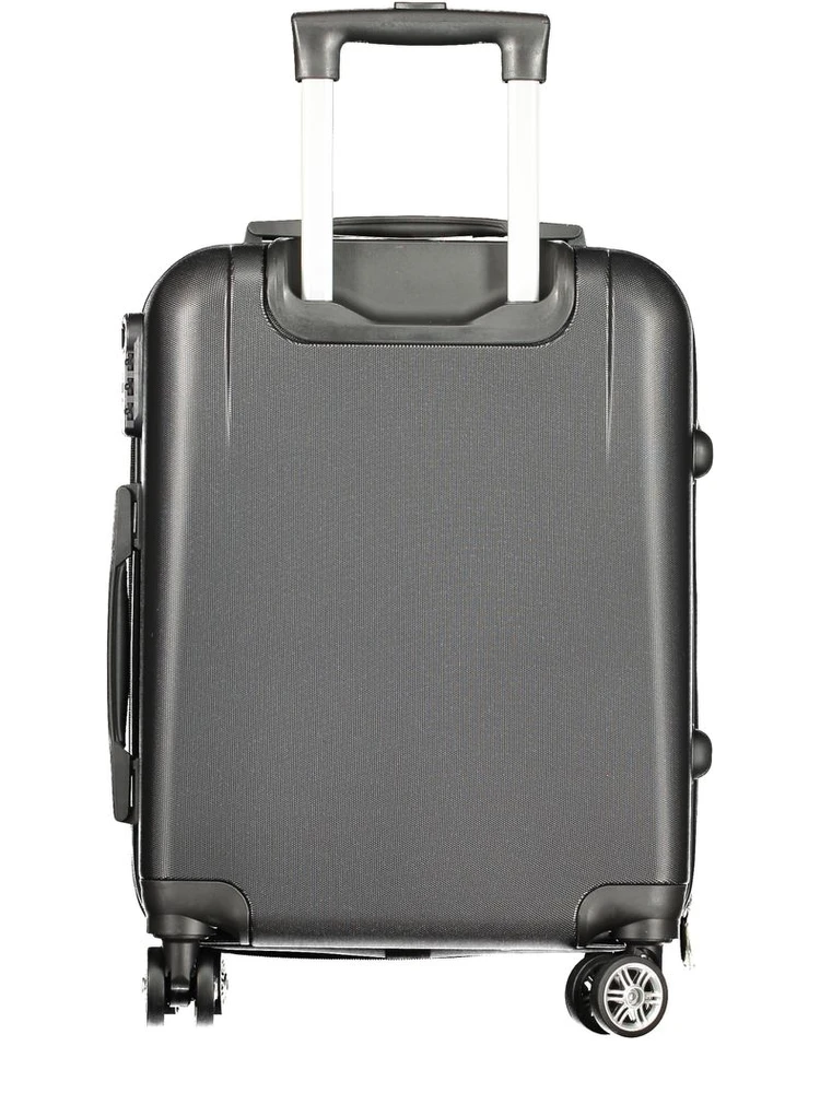 Black Polyurethane Women's Travel Bag alternative