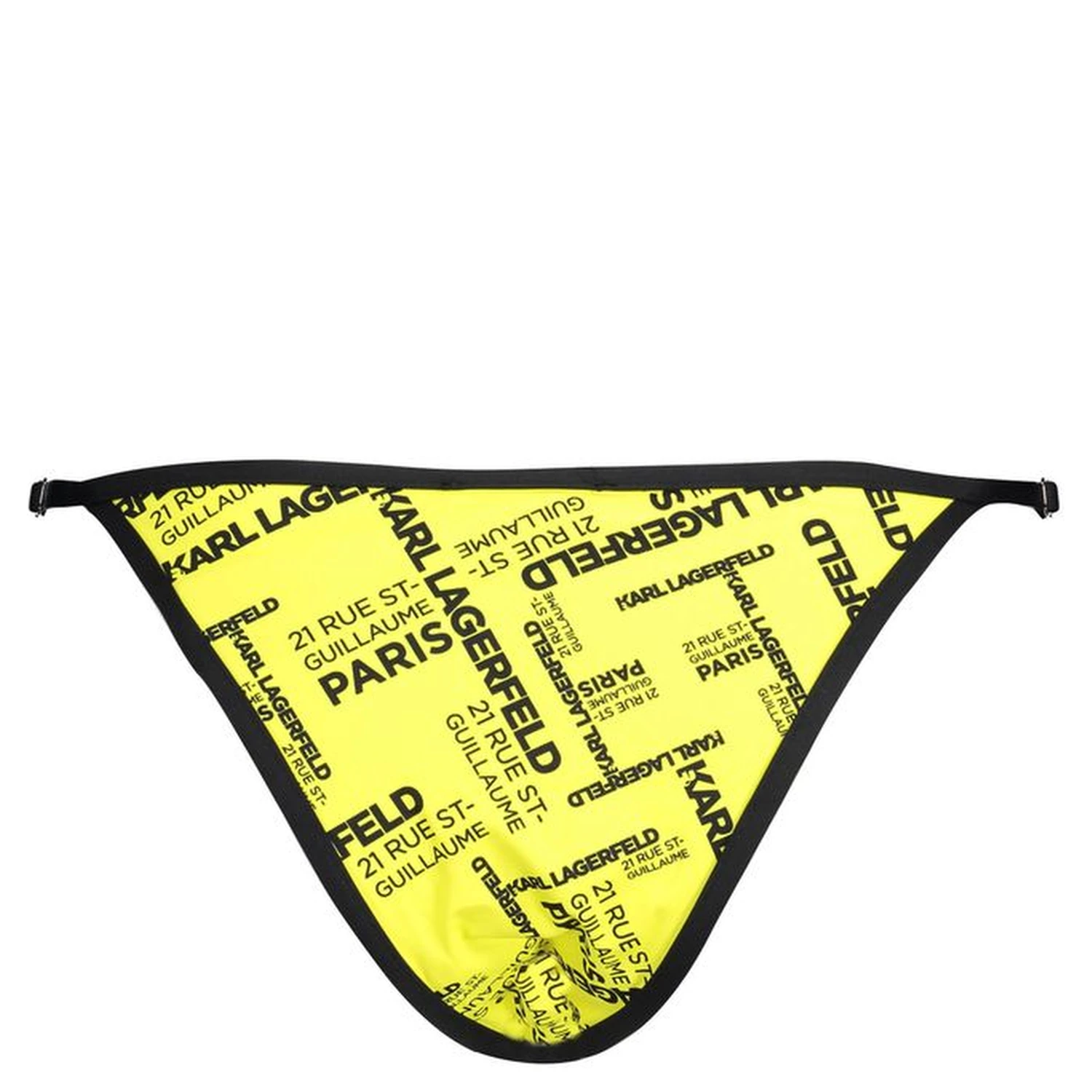 Yellow Elastane Swimwear