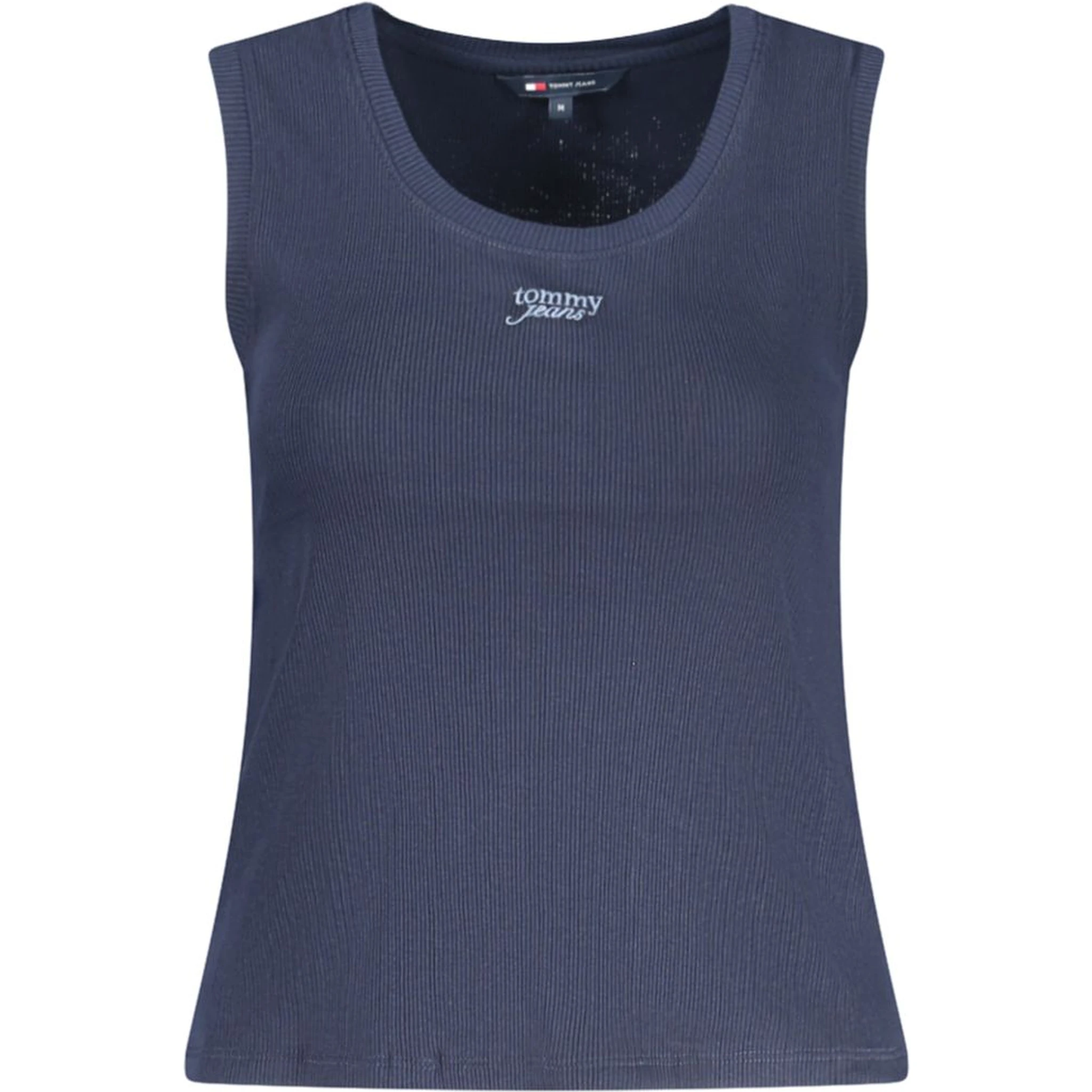 Blue Cotton Tank Top