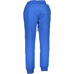 Blue Cotton Pant