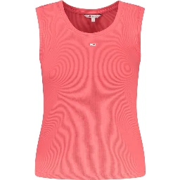Pink Cotton Tank Top