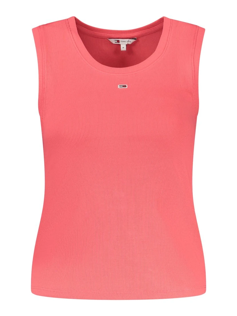 Pink Cotton Tank Top