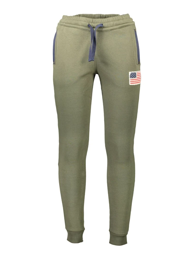 Green Cotton Pant