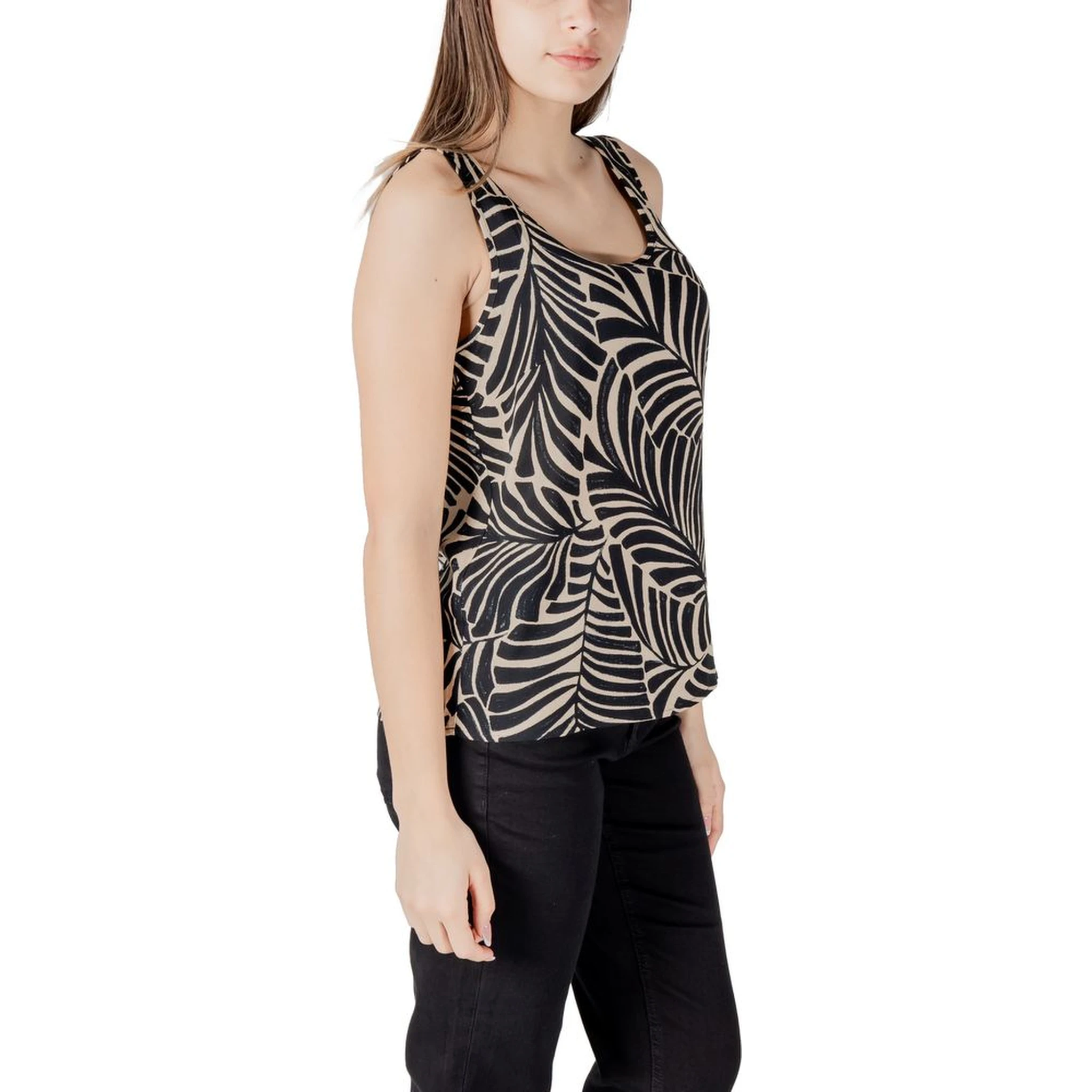 Bicolor Viscose Tank Tops