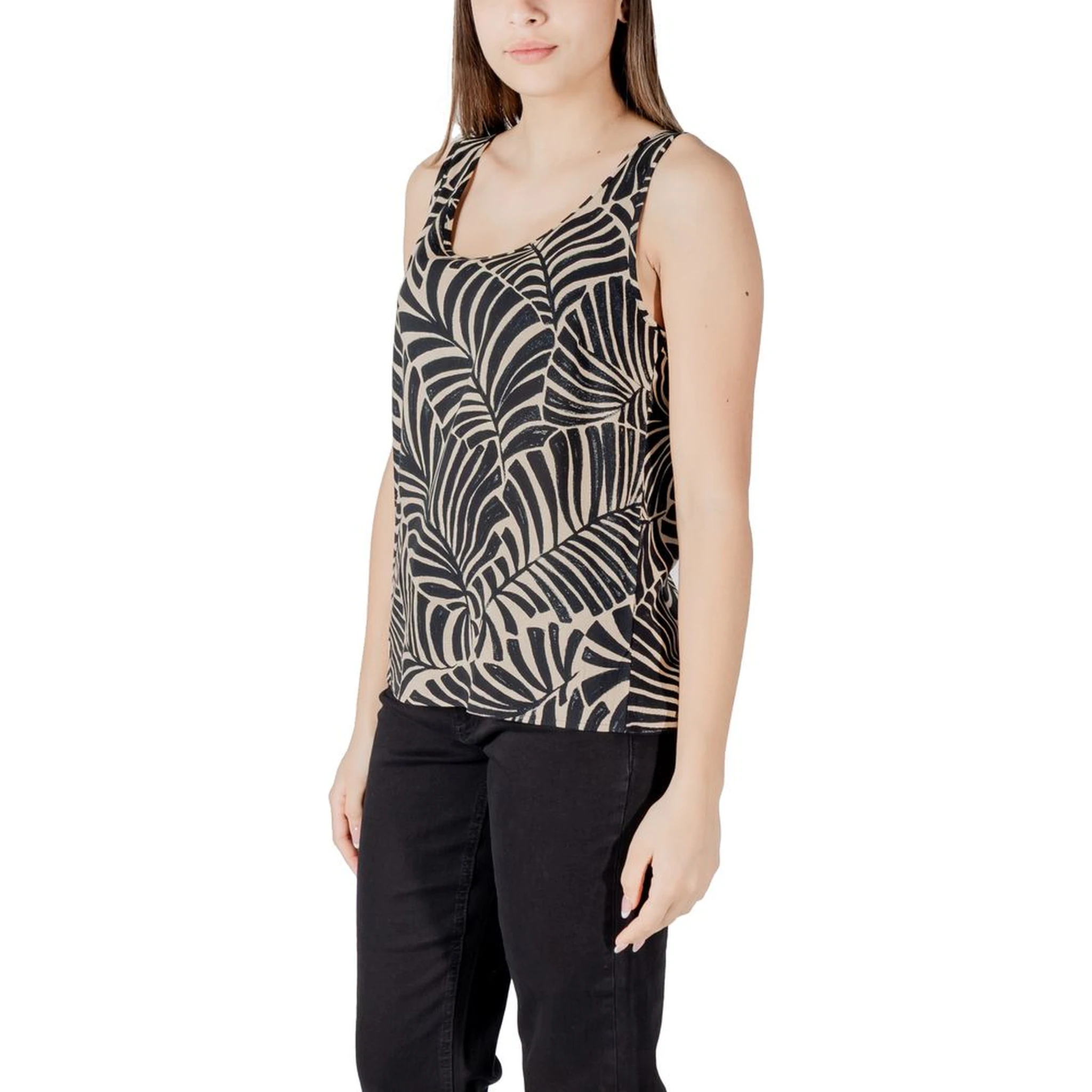 Bicolor Viscose Tank Tops