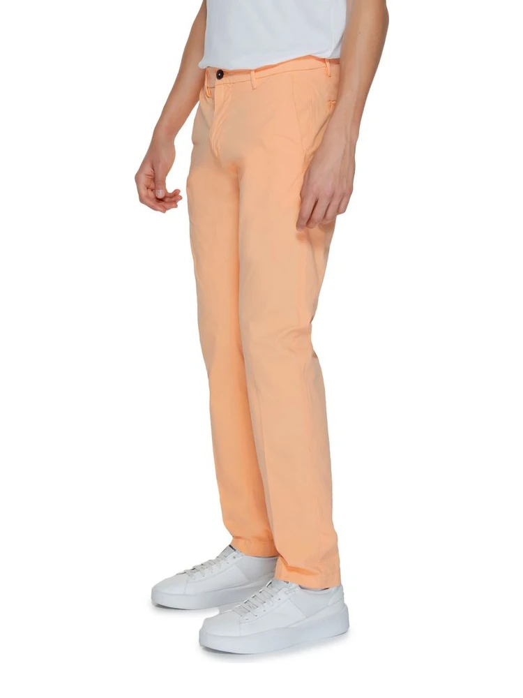 Orange Cotton Chino Pants alternative