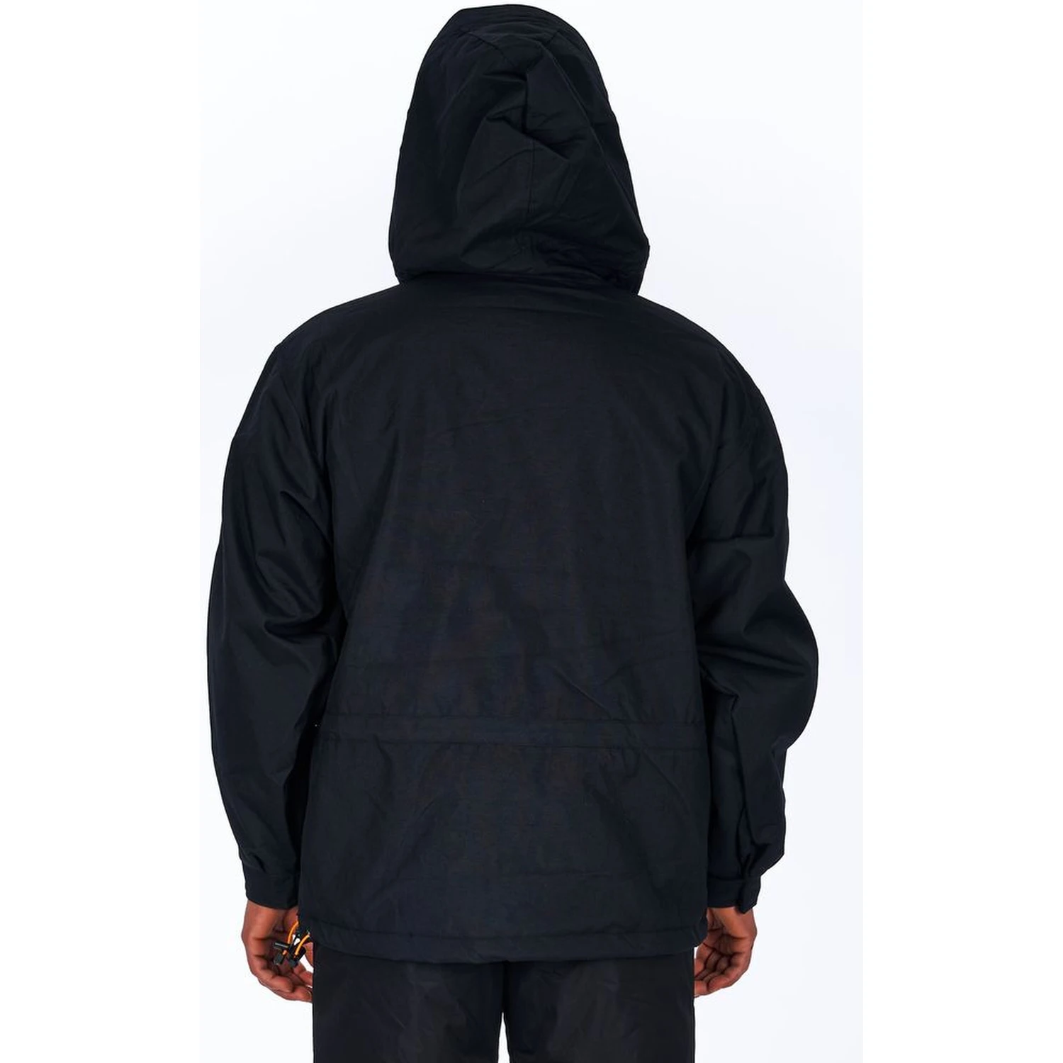 Black Polyester Men's Jacket