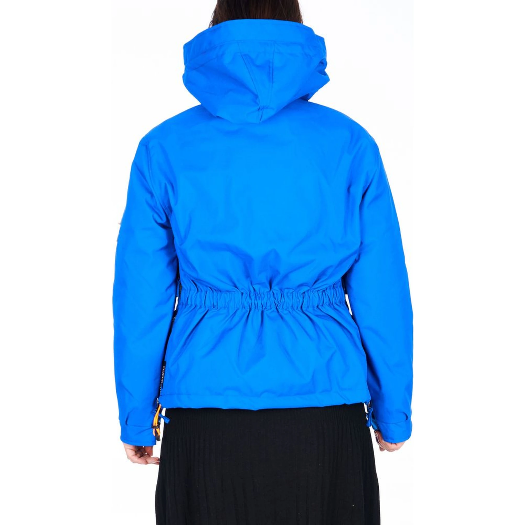 Blue Polyester Women Jacket