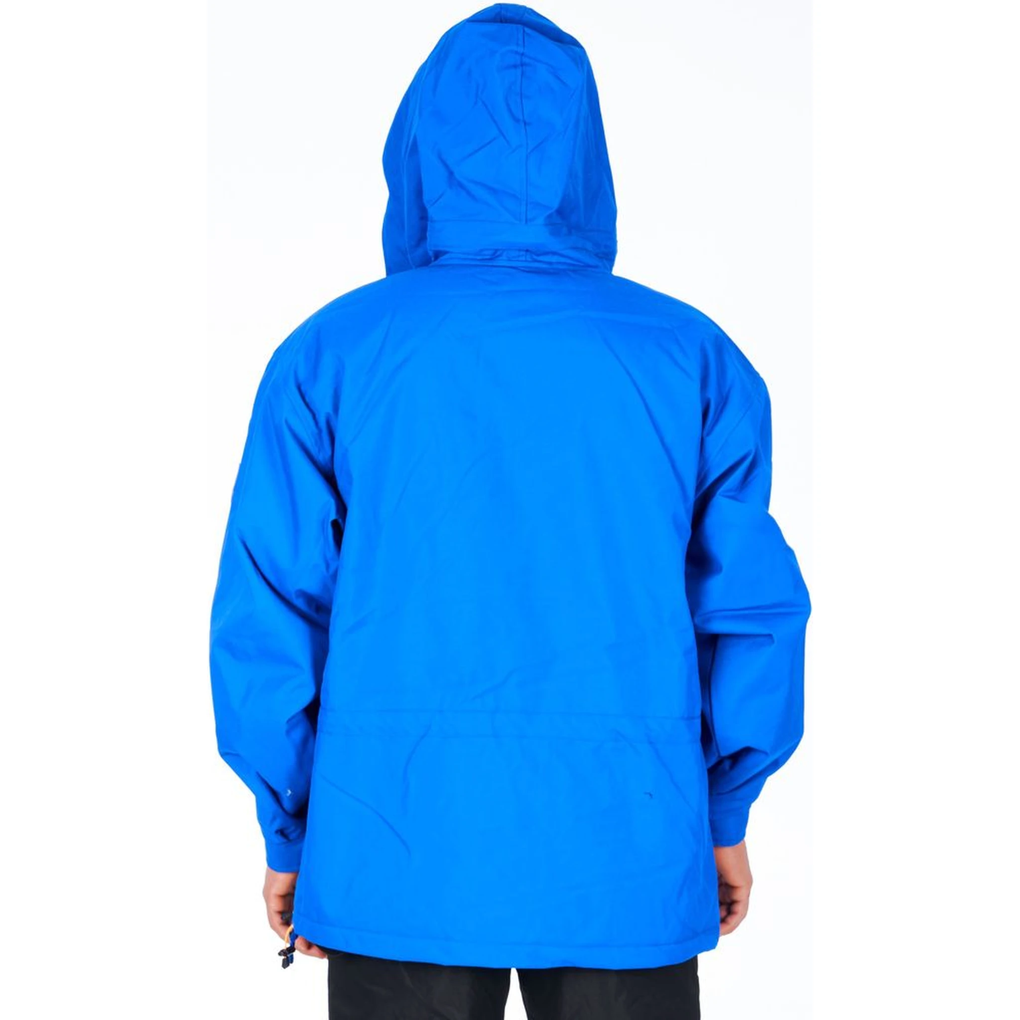 Blue Polyester Men's Jacket