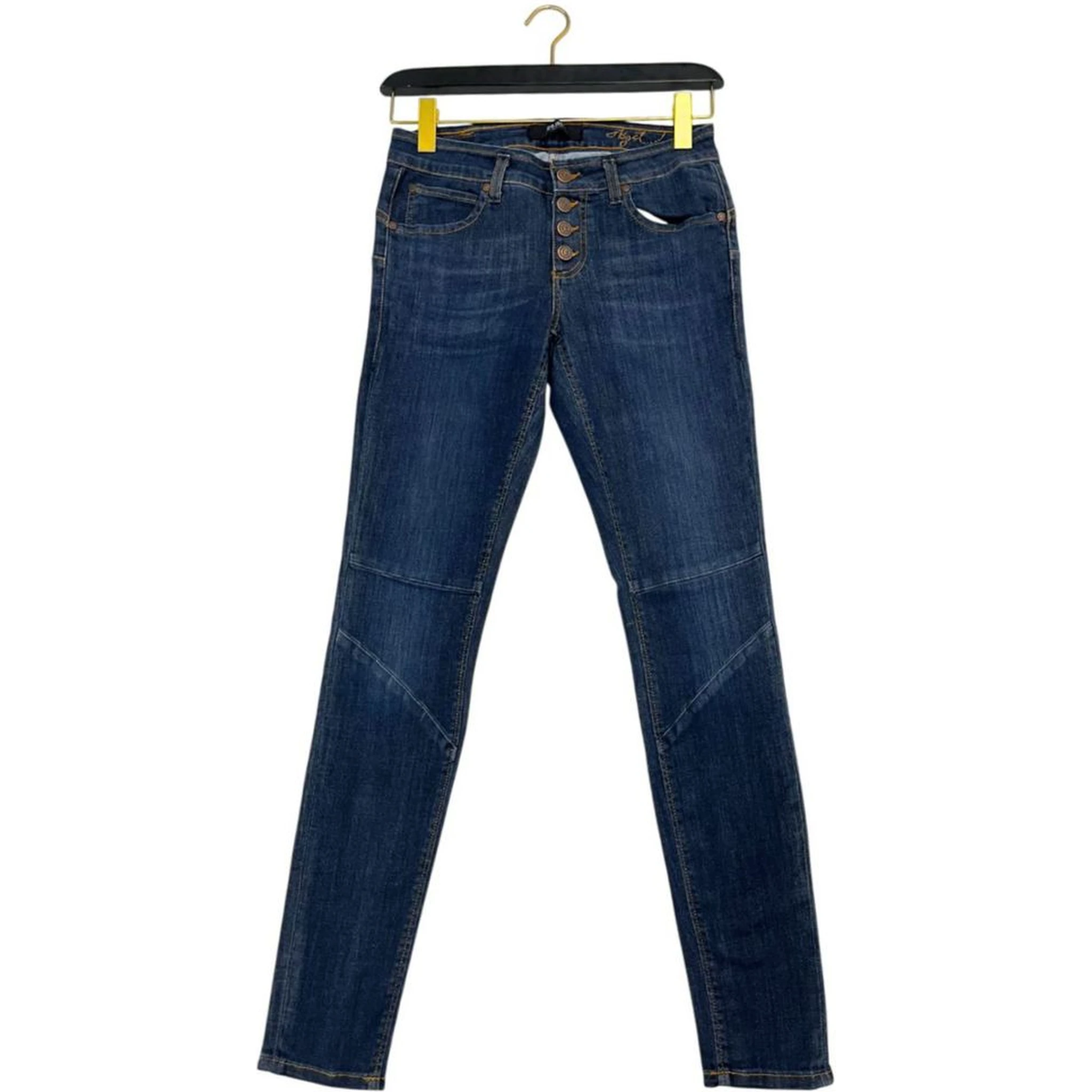 Blue Cotton Women's Jeans