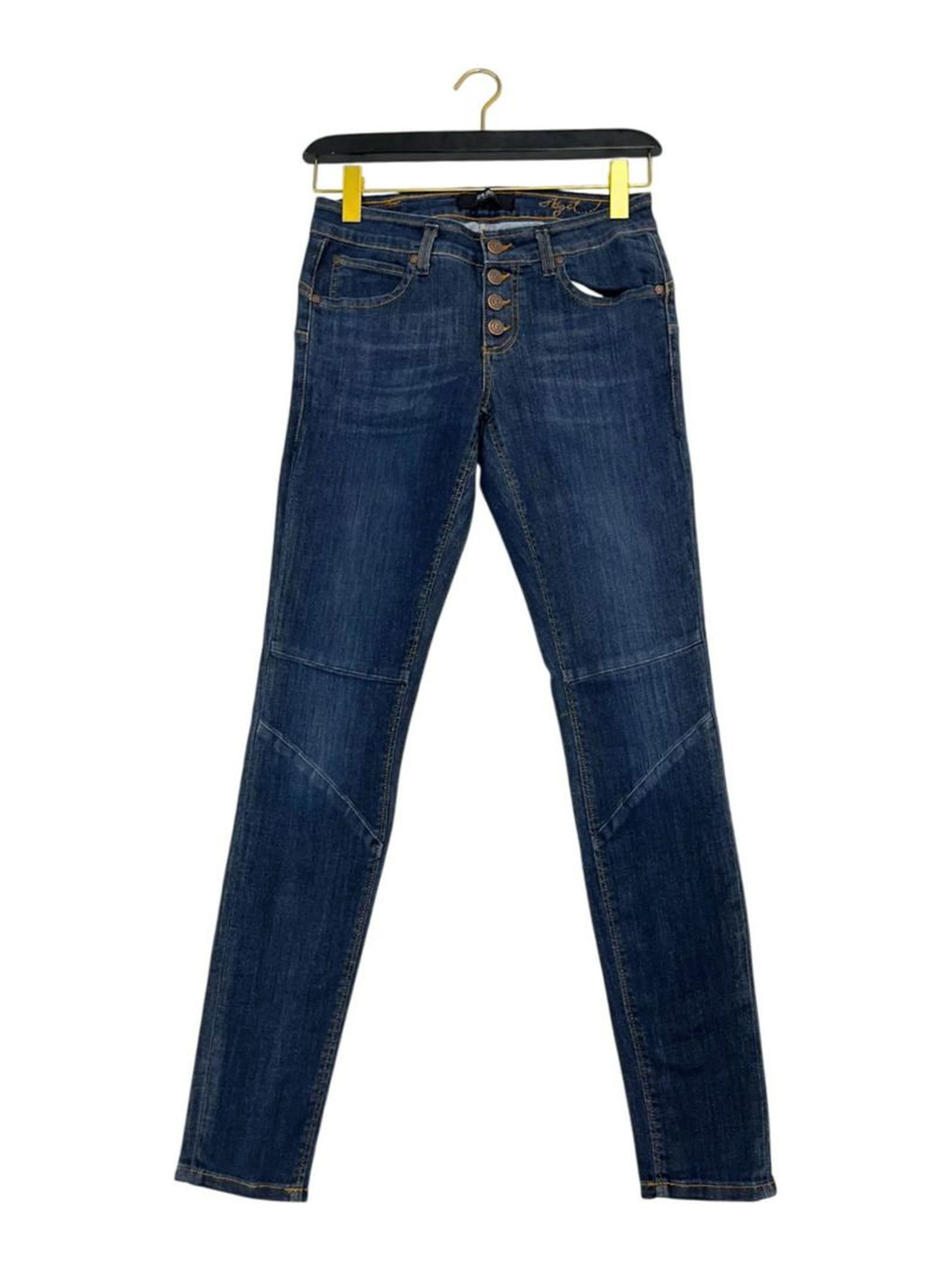 Blue Cotton Women's Jeans