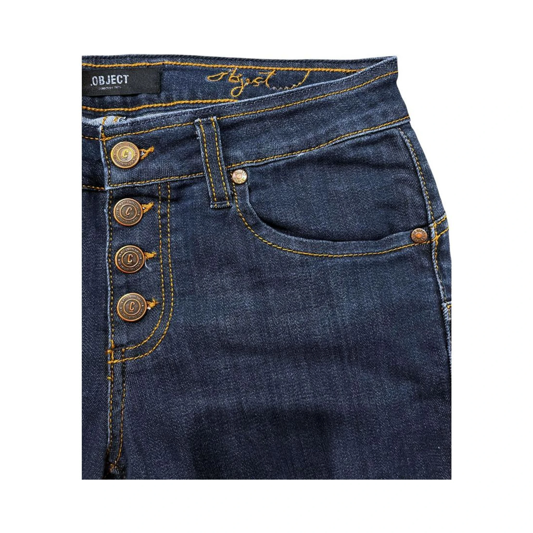 Blue Cotton Women's Jeans