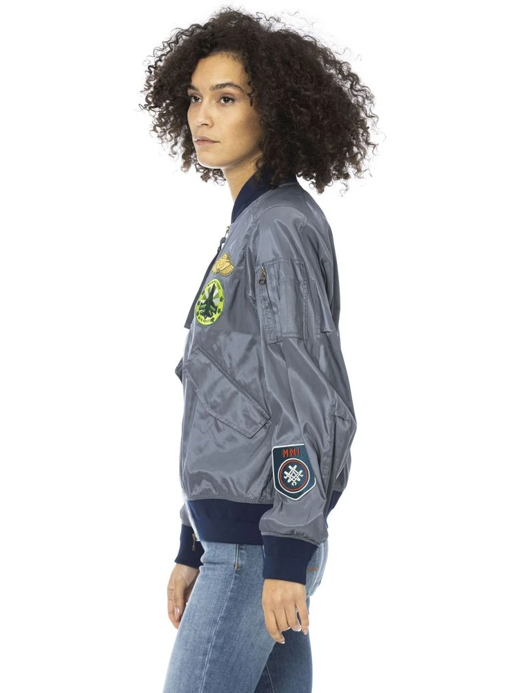 Light Blue Polyamide Women Jacket alternative
