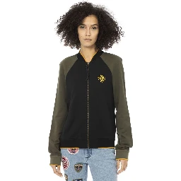 Black Cotton Women Sweater
