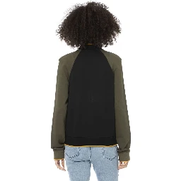 Black Cotton Women Sweater