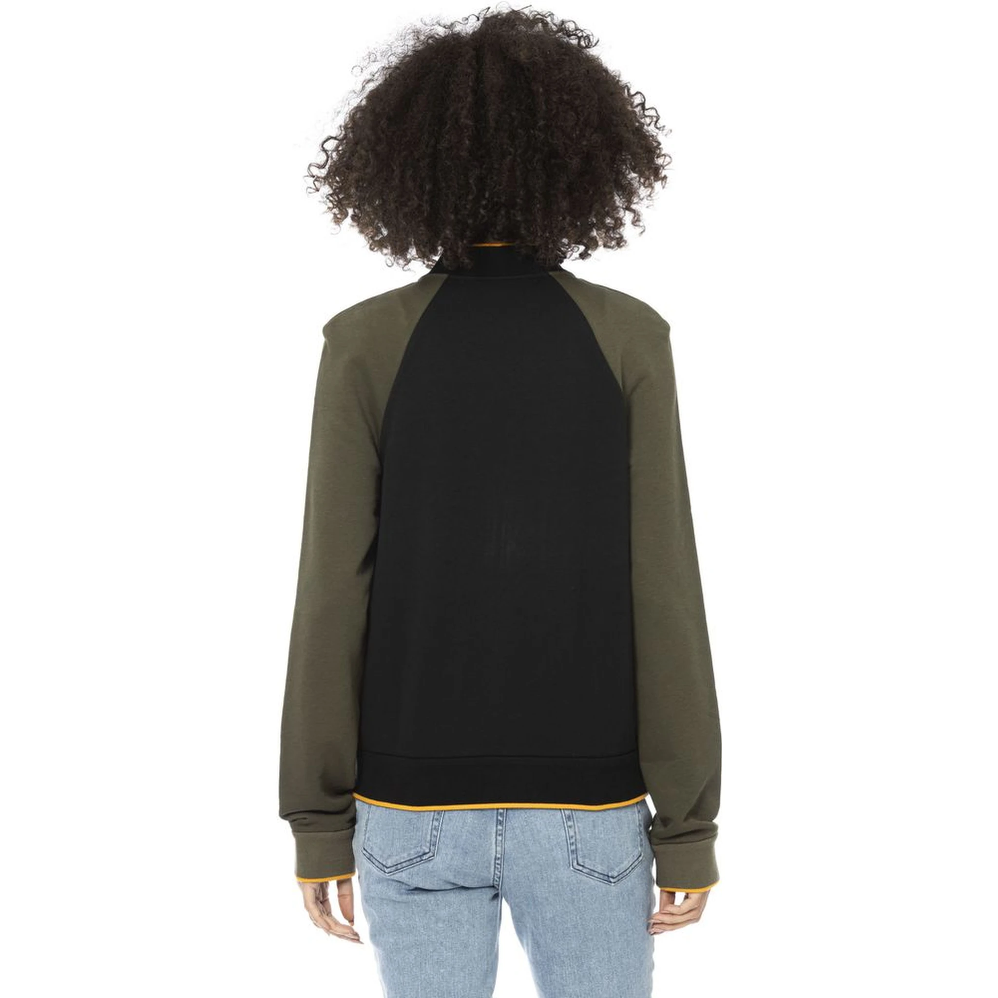 Black Cotton Women Sweater