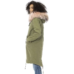 Army Cotton Women Parka