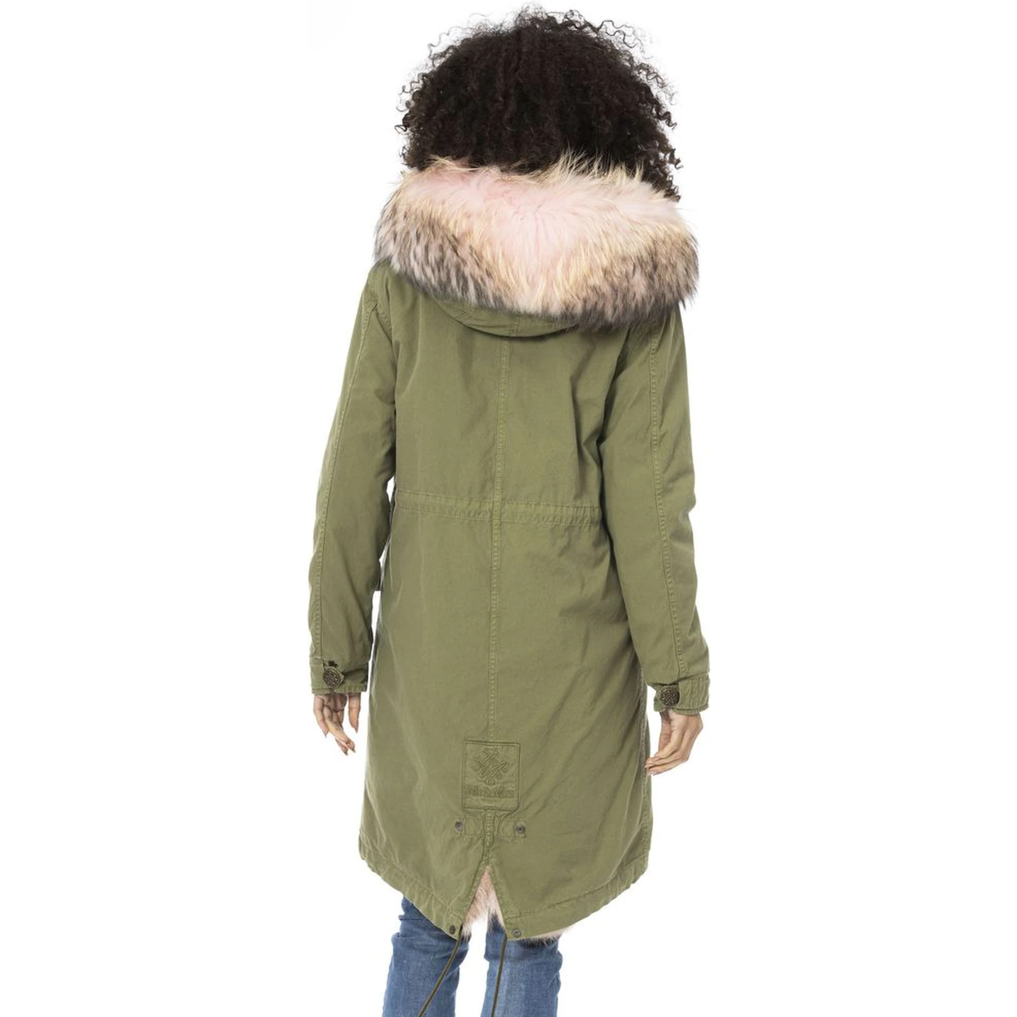 Army Cotton Women Parka