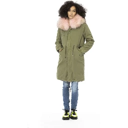 Army Cotton Women Parka