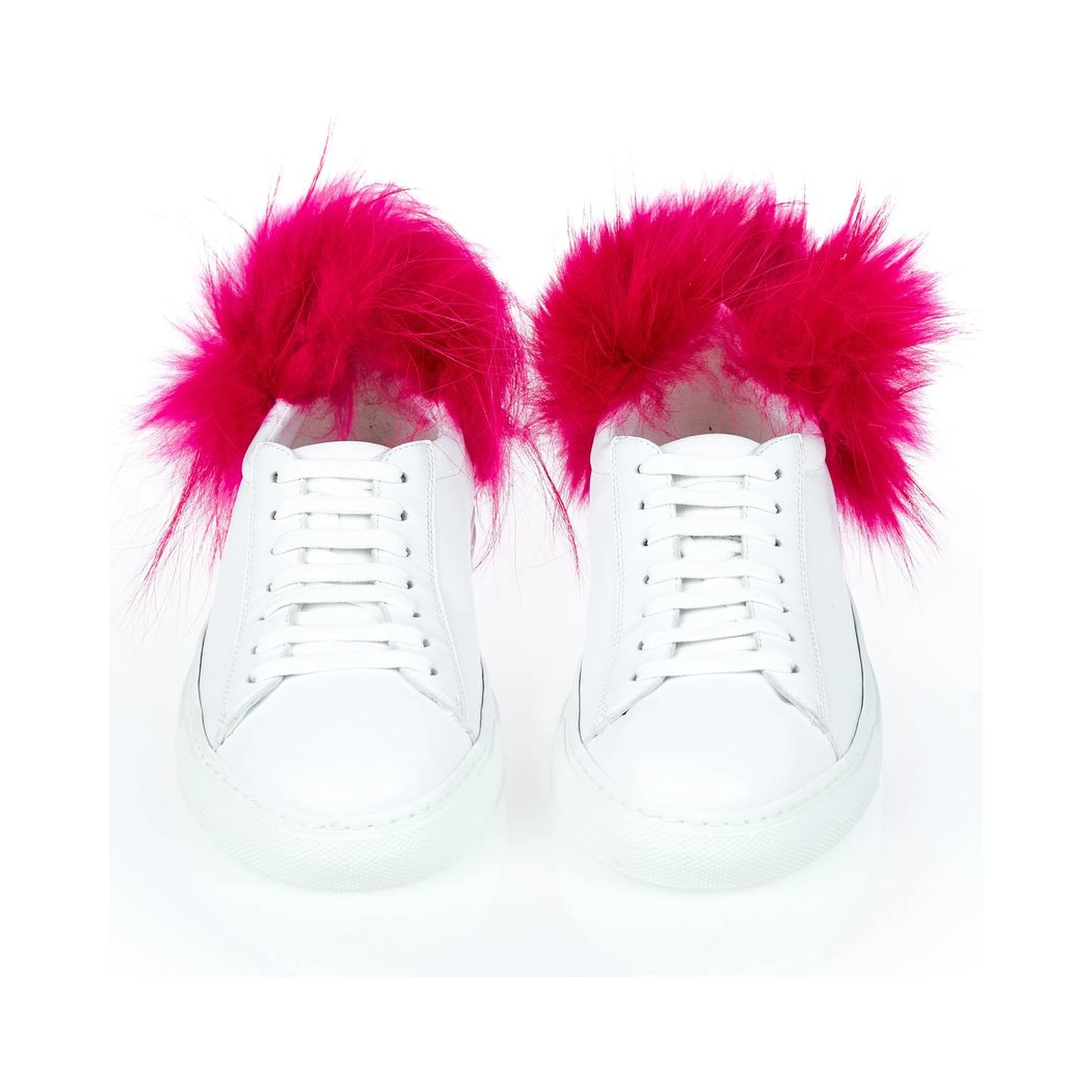 White Lamb Leather Women Sneaker