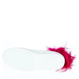 White Lamb Leather Women Sneaker