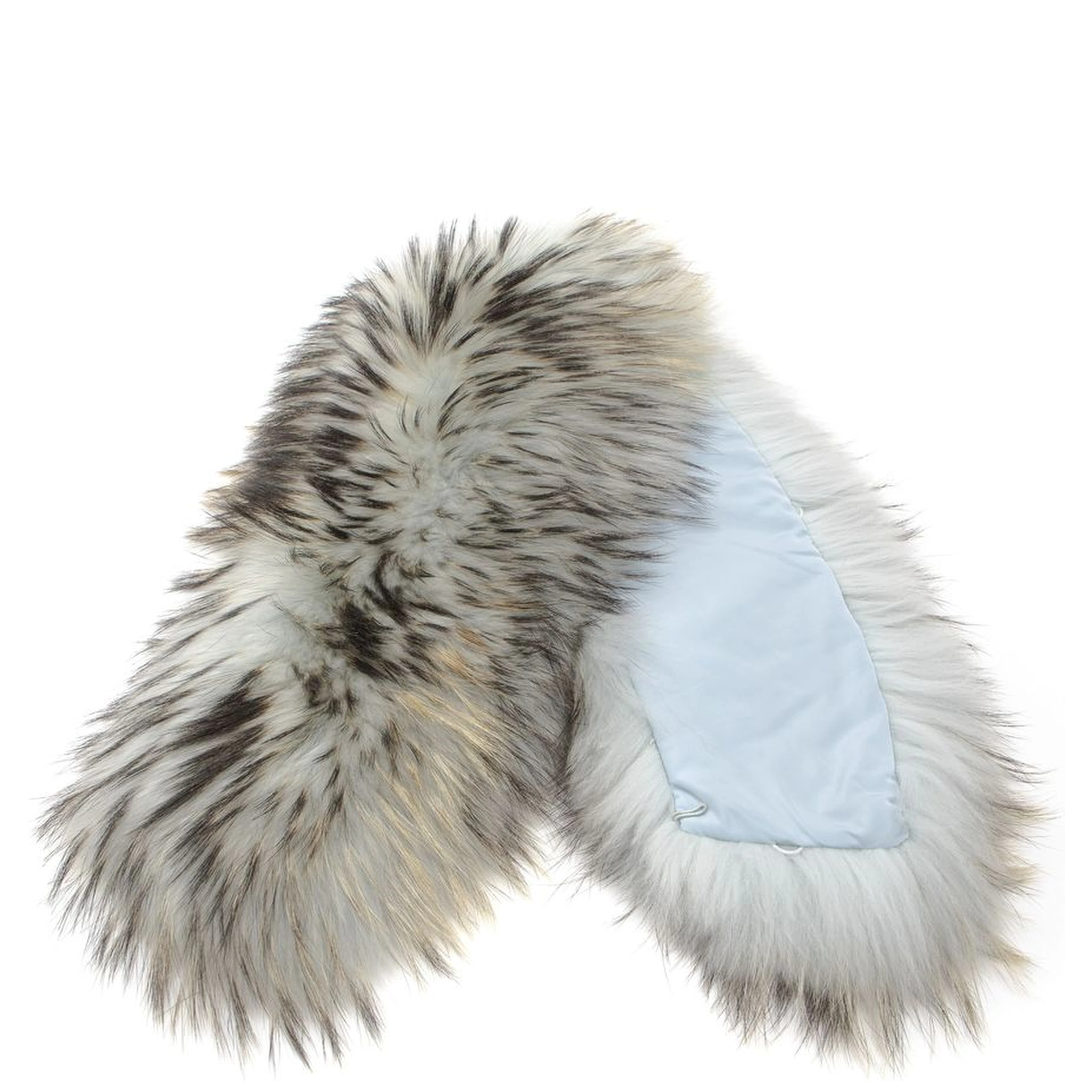 Light Blue Polyester Women Scarf