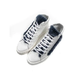 White Leather Women Sneaker