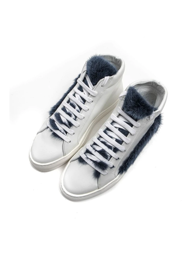 White Leather Women Sneaker alternative